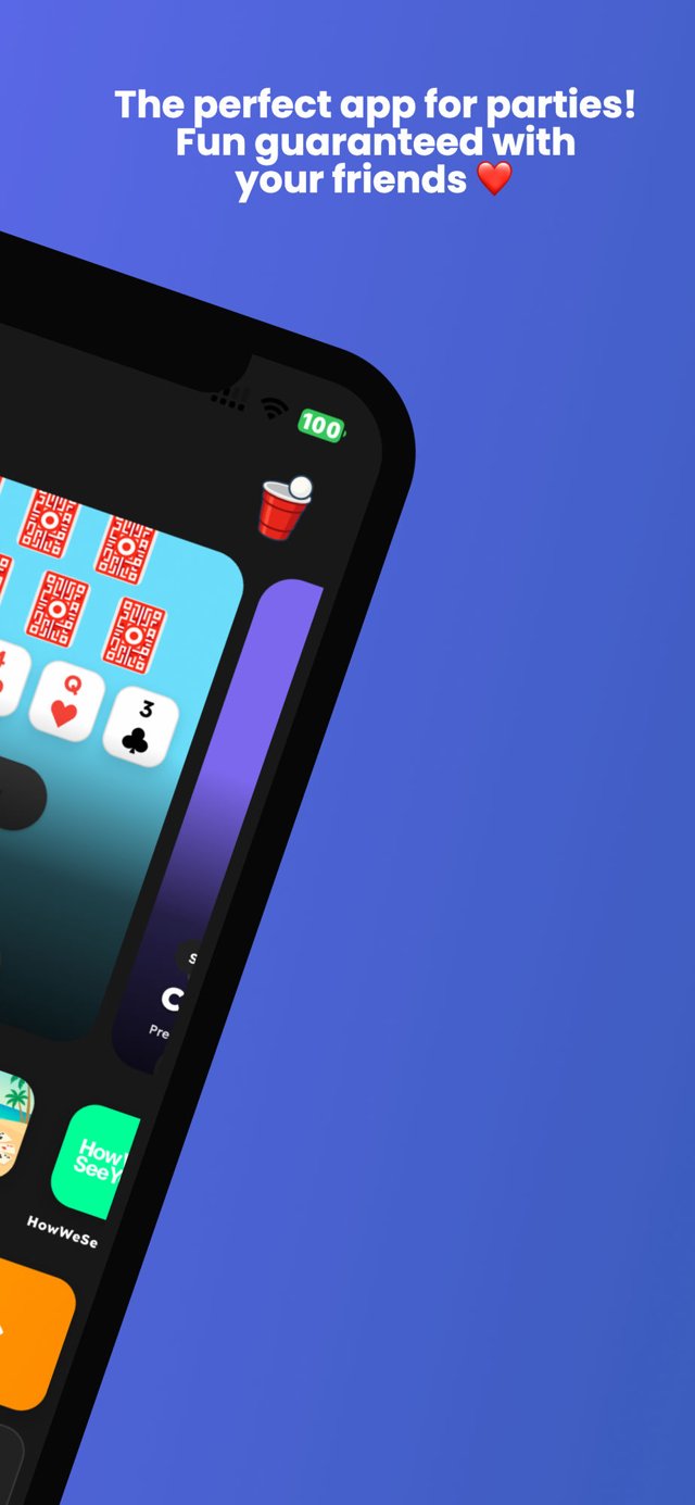 Pantalla de una de nuestras apps