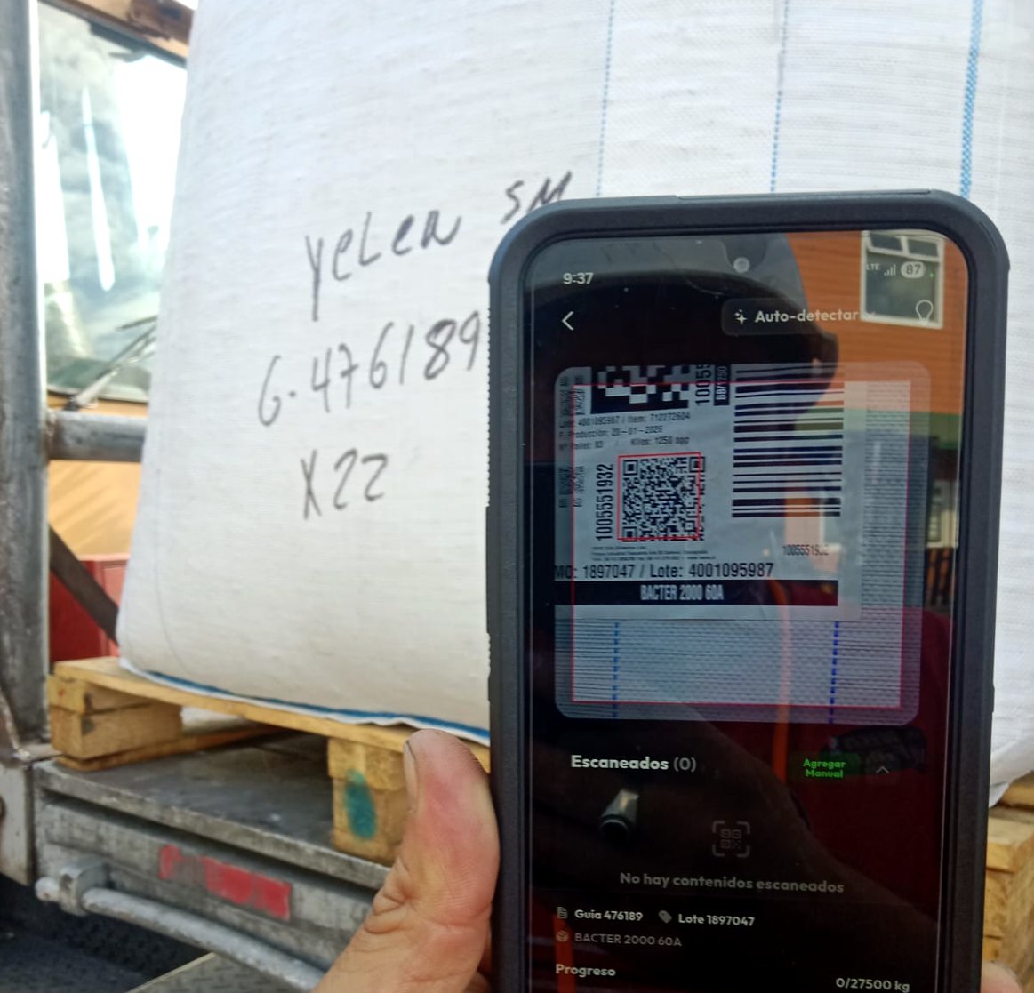 Control de stock con escaneo